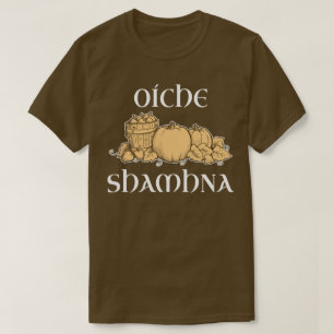 Oiche Shamhna Celtic Halloween Irish Pumpkin Tee