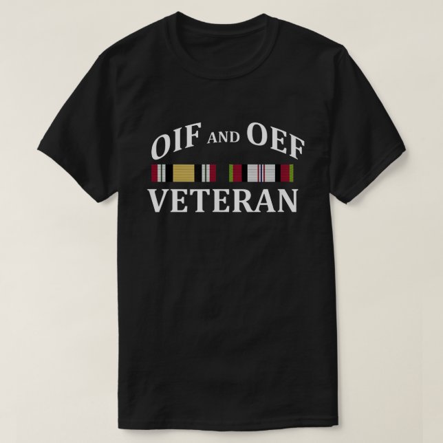 OIF and OEF Veteran Veteran's Day T-Shirt (Design Front)