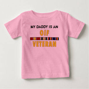 OIF Vet Daddy Baby T-Shirt