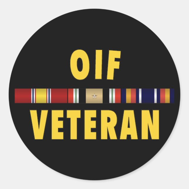 OIF Vet Sticker (Front)