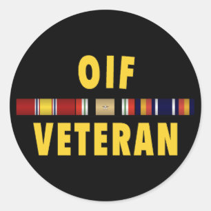 OIF Vet Sticker