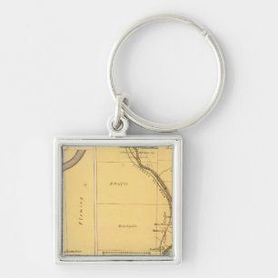 Oil Creek Pennsylvania Atlas Map Key Ring