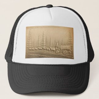 Oil Field  Humble, Texas Trucker Hat