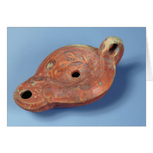 Oil lamp, from Milo