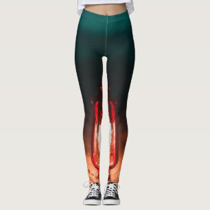 Oil lamp leggings