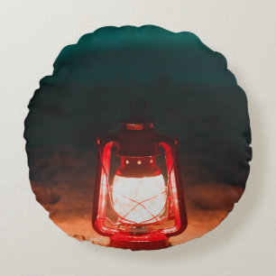 Oil lamp round cushion