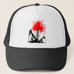 Oil of blood trucker hat