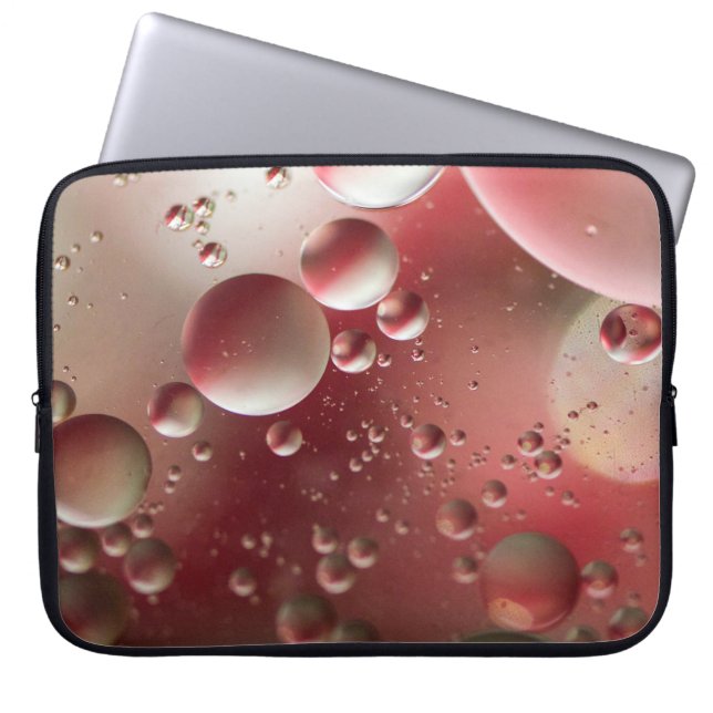 Oil on water laptop sleeve (Front)