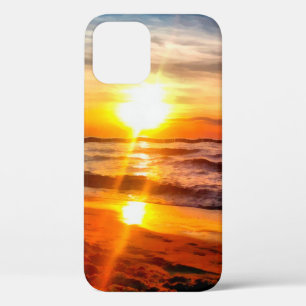 Oil painting. Acrylic artwork. Big size poster. Wa iPhone 12 Case