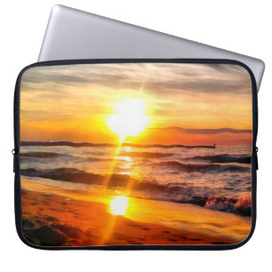 Oil painting. Acrylic artwork. Big size poster. Wa Laptop Sleeve