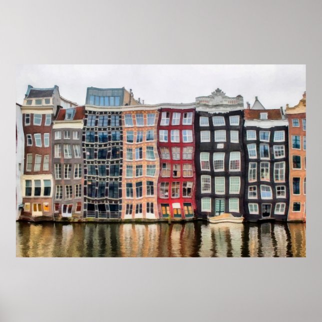 Oil painting. Acrylic artwork. Watercolor drawing. Poster (Front)