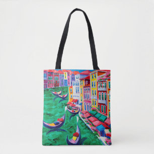 oil painting of beautiful Venice, Italy on canvas Tote Bag