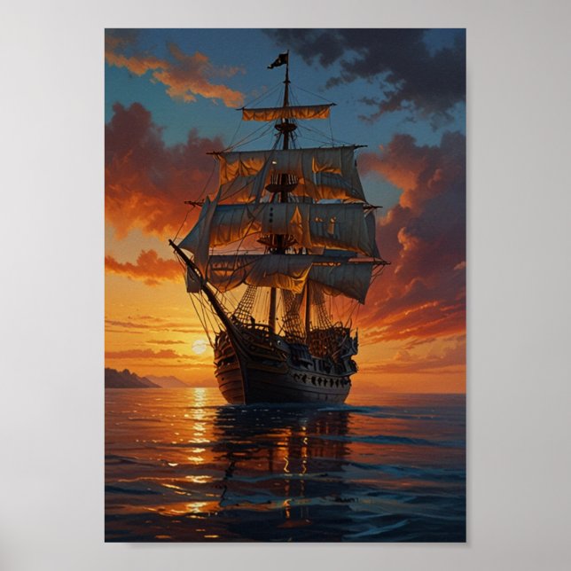 Oil painting poster (Front)