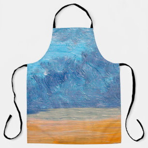 Oil paintings landscape. Fine art. abstract,art,ba Apron