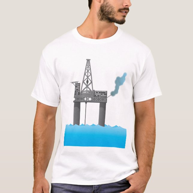 Oil Platform T-Shirt (Front)