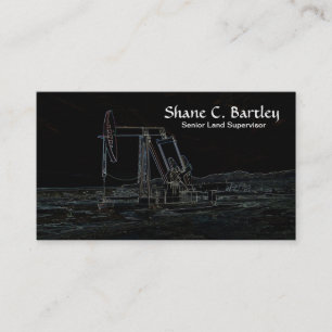 Oil Pumping Unit Business Card