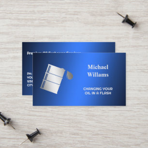 Oil Replacement Calling Card