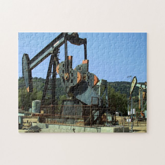 Oil Rig Jigsaw Puzzle (Horizontal)