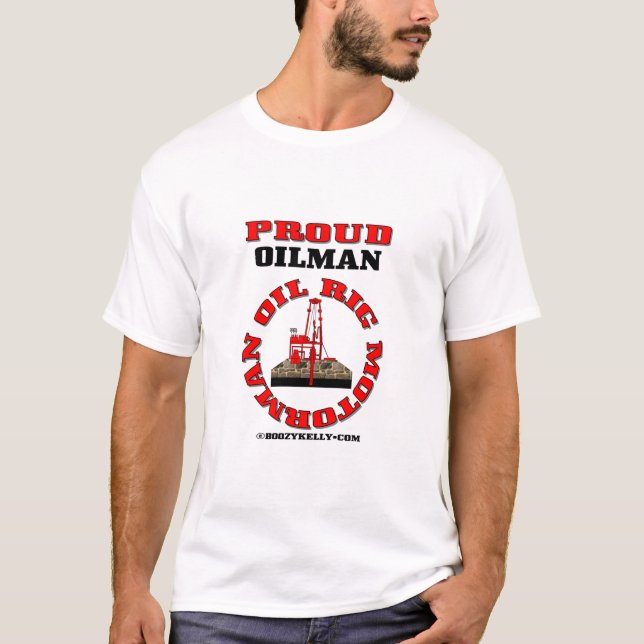 Oil Rig Motorman,T-Shirt,Oil Field Apparel,Oil, T-Shirt (Front)