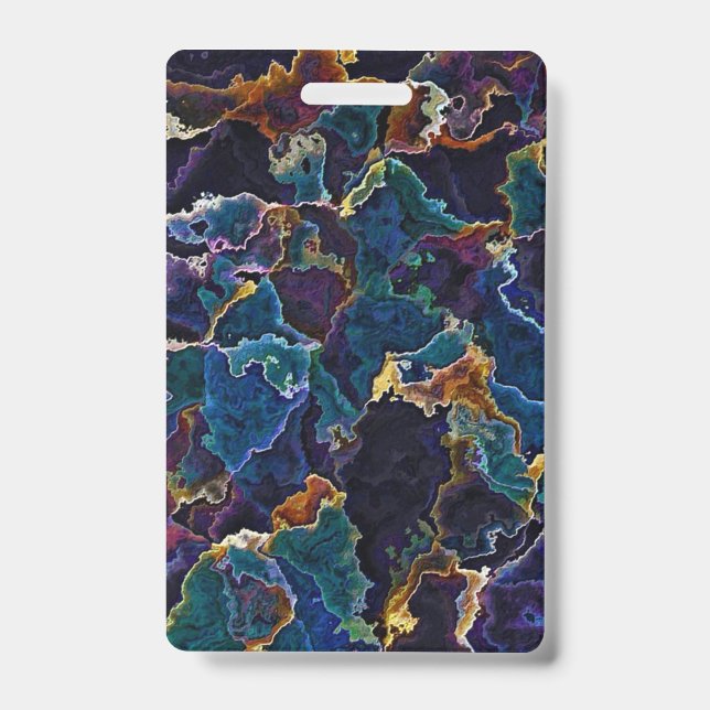 Oil Slick  Badge ID Badge (Front)