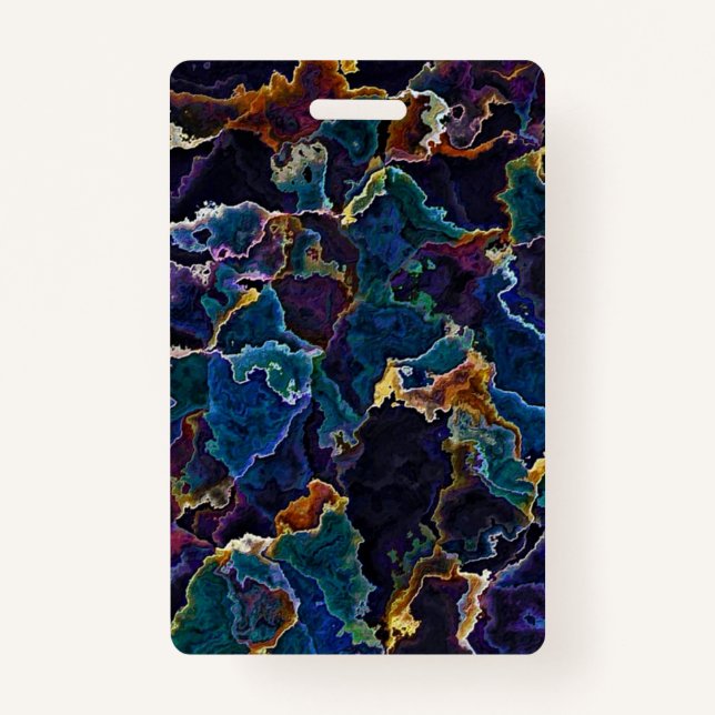 Oil Slick  Badge ID Badge (Front)