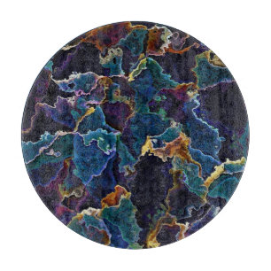 Oil Slick  Cutting Board