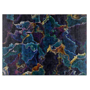 Oil Slick  Cutting Board