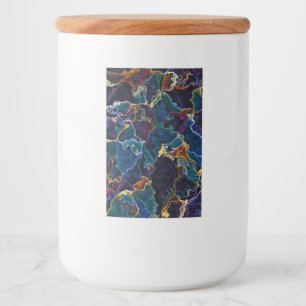 Oil Slick Food Label