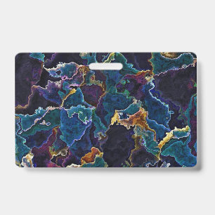 Oil Slick ID Badge