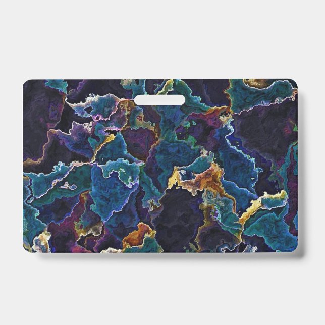 Oil Slick  ID Badge (Front)