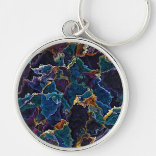 Oil Slick Keychain