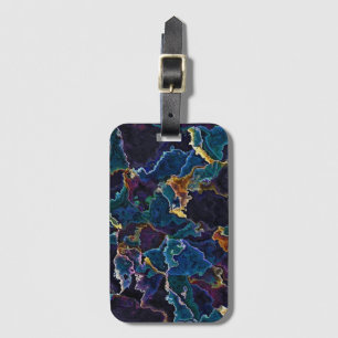Oil Slick  Luggage Tag