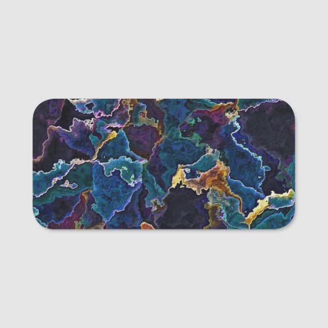 Oil Slick  Name Tag (Front)