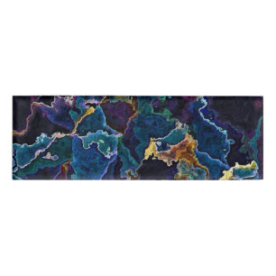 Oil Slick  Name Tag