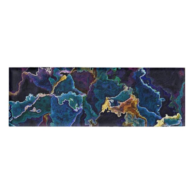 Oil Slick  Name Tag (Front)