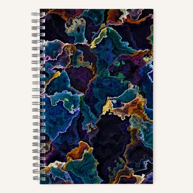 Oil Slick  Notebook (Front)