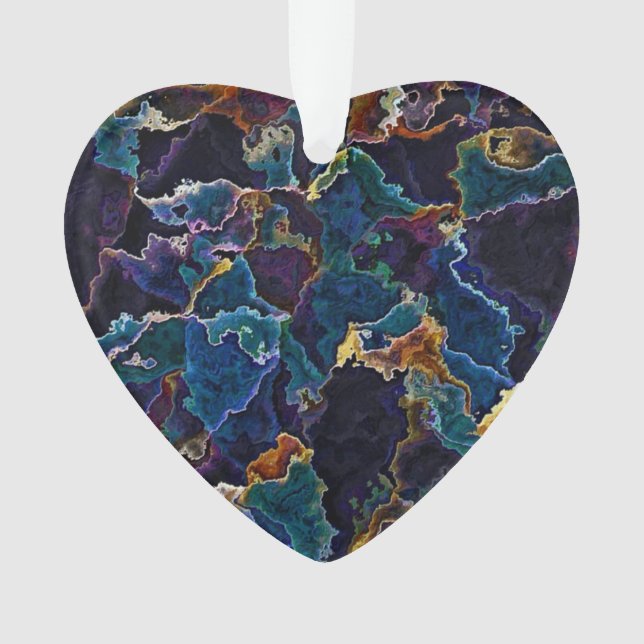 Oil Slick  Ornament (Front)