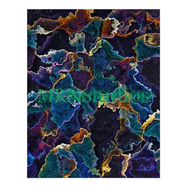 Oil Slick  Photo Print (Front)