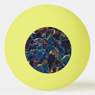 Oil Slick  Ping Pong Ball
