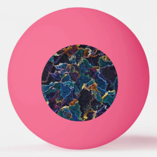 Oil Slick  Ping Pong Ball