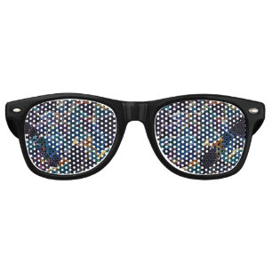 Oil Slick  Retro Sunglasses