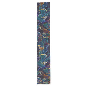 Oil Slick  Short Table Runner