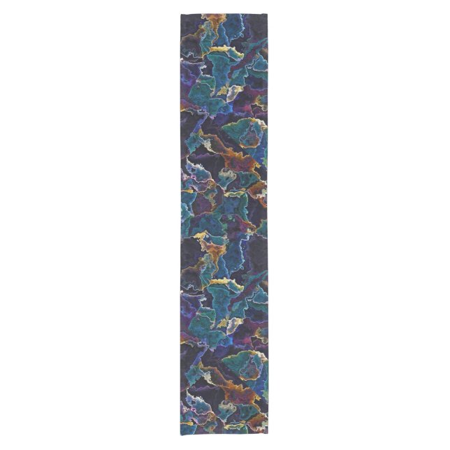 Oil Slick  Short Table Runner (Front)