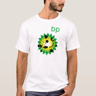 Oil Spattered BP Logo T-Shirt