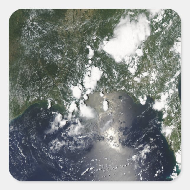 Oil spreads northeast square sticker (Front)