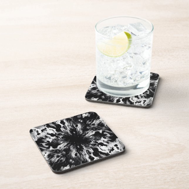 Oil Wash Beverage Coaster (Right Side)
