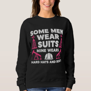 Oil Well Oilfeild Oilfield Trash Oilfield Wive Sweatshirt