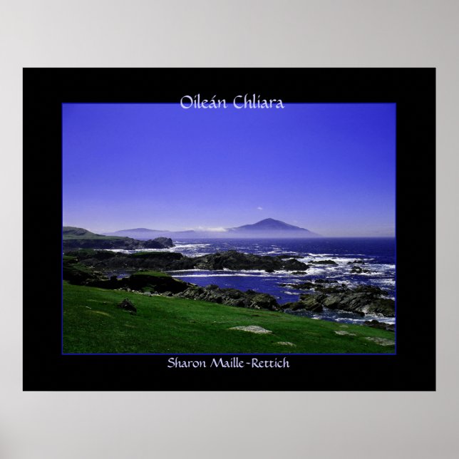 Oileán Chliara (Clare Island) Poster Print (Front)