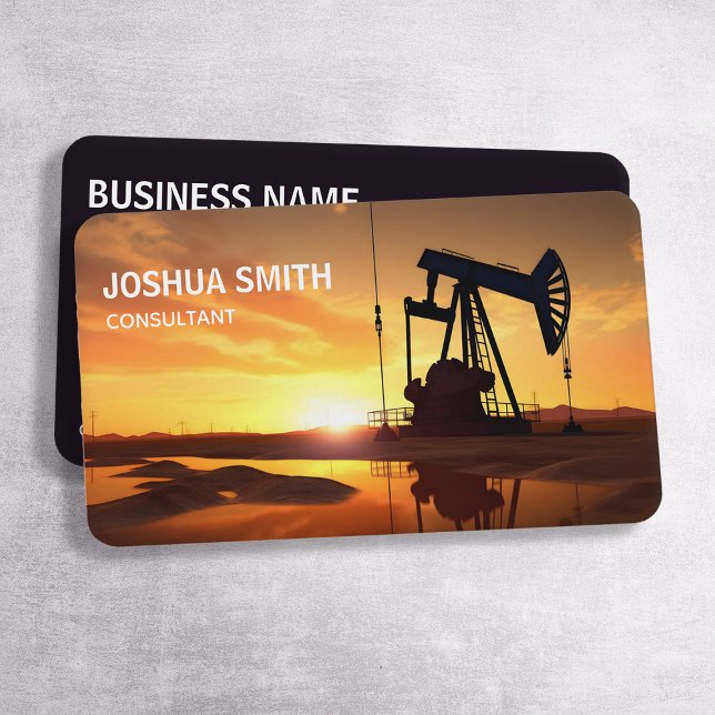 Oilfield Business Card (Oilfield Business Cards)