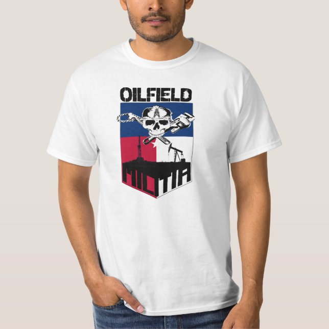 OILFIELD MILITIA II T-Shirt (Front)